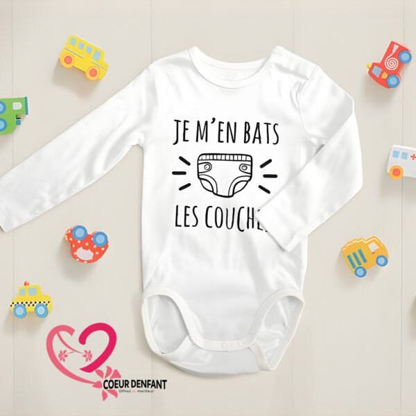 Body Couche Bébé 100% Coton Confort