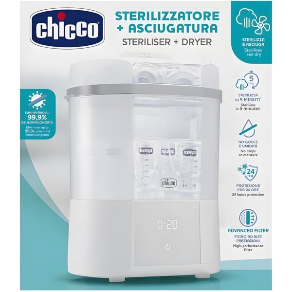 Chicco Stérilisateur digital avec séchage - Image 4