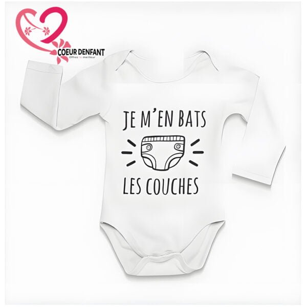 Body Couche Bébé 100% Coton Confort - Image 2